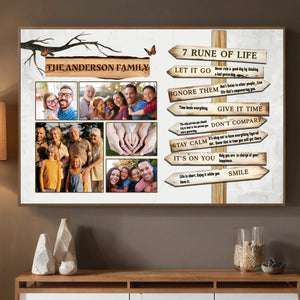 Personalize Your Family Wisdom – A Custom Poster Celebrating Generational Values - 89Prints