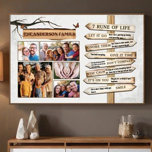 Personalize Your Family Wisdom – A Custom Poster Celebrating Generational Values - 89Prints