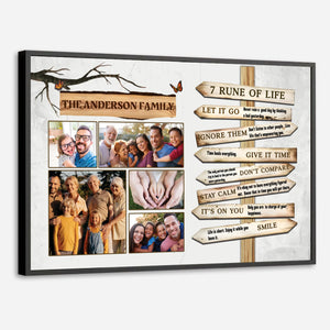 Personalize Your Family Wisdom – A Custom Poster Celebrating Generational Values - 89Prints