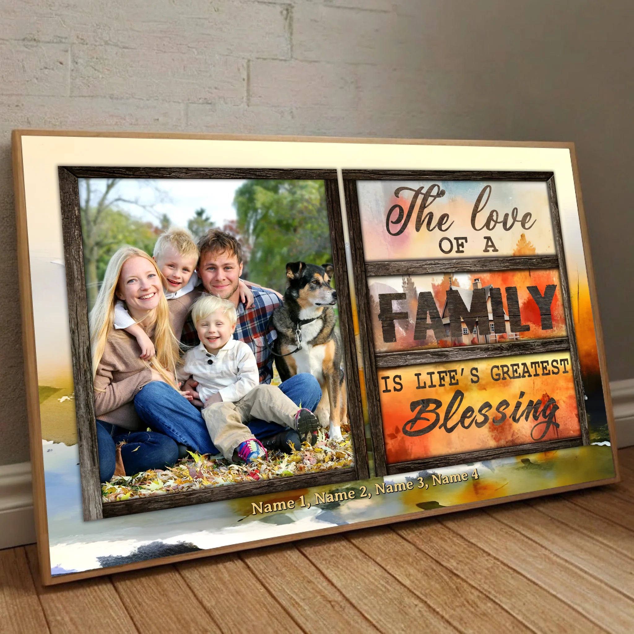 Personalized Family Poster – Celebrating Life’s Greatest Blessing - 89Prints
