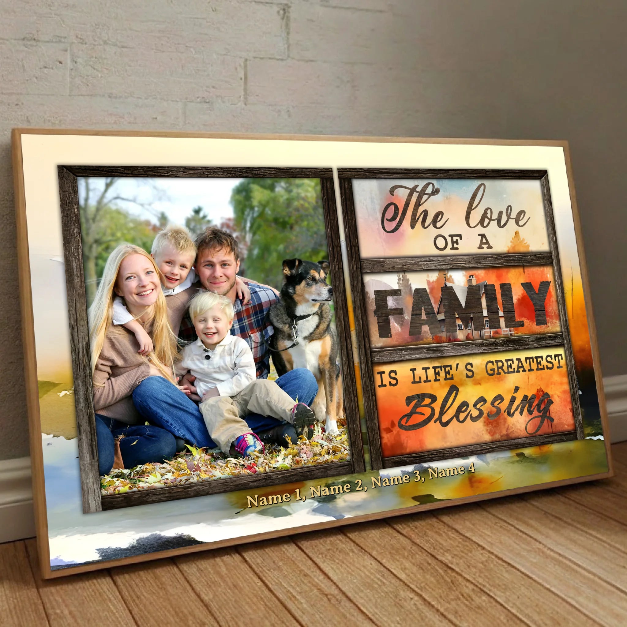 Personalized Family Poster – Celebrating Life’s Greatest Blessing - 89Prints