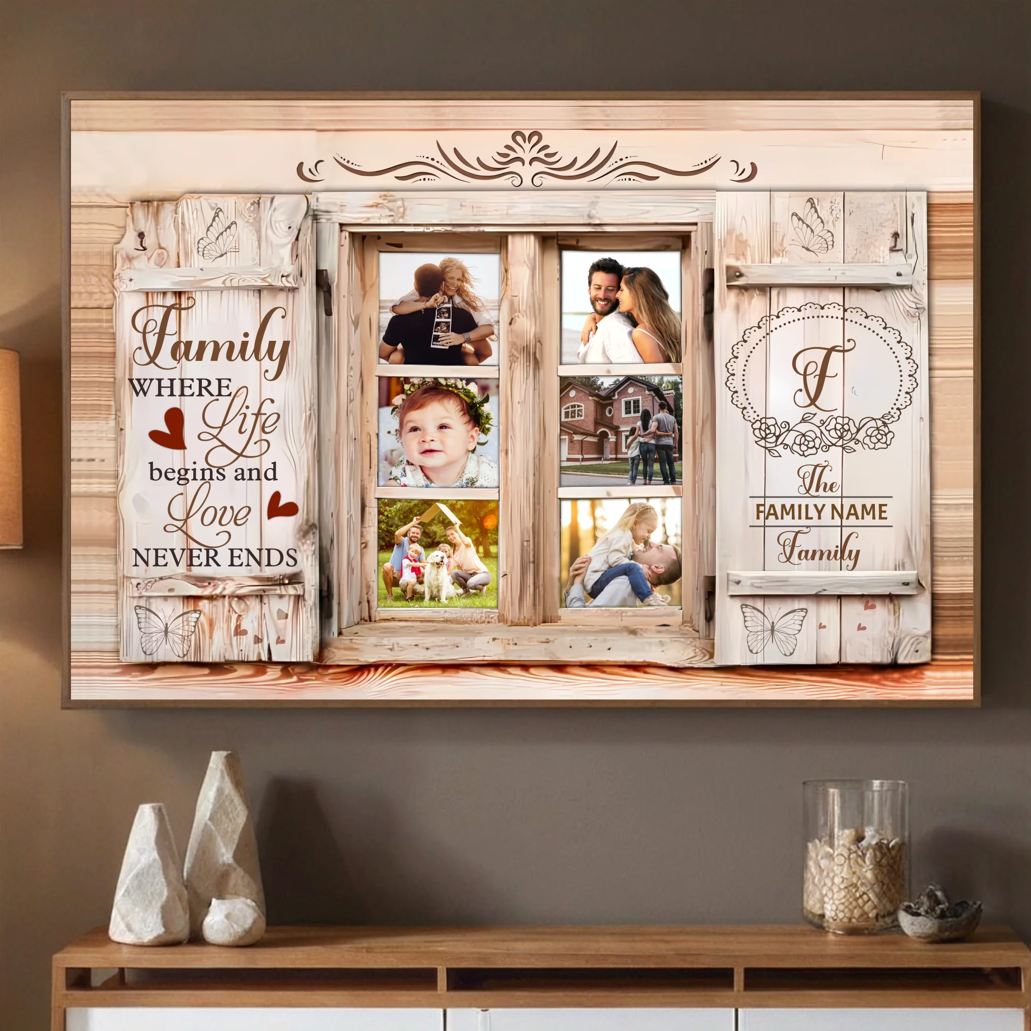 Personalized Family Poster – Celebrate Your Unique Bond with Custom Art - 89Prints
