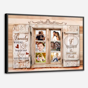 Personalized Family Poster – Celebrate Your Unique Bond with Custom Art - 89Prints