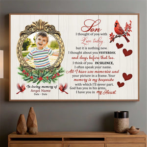 Customizable Memorial Poster – A Beautiful Tribute to Your Cherished Memories - 89Prints