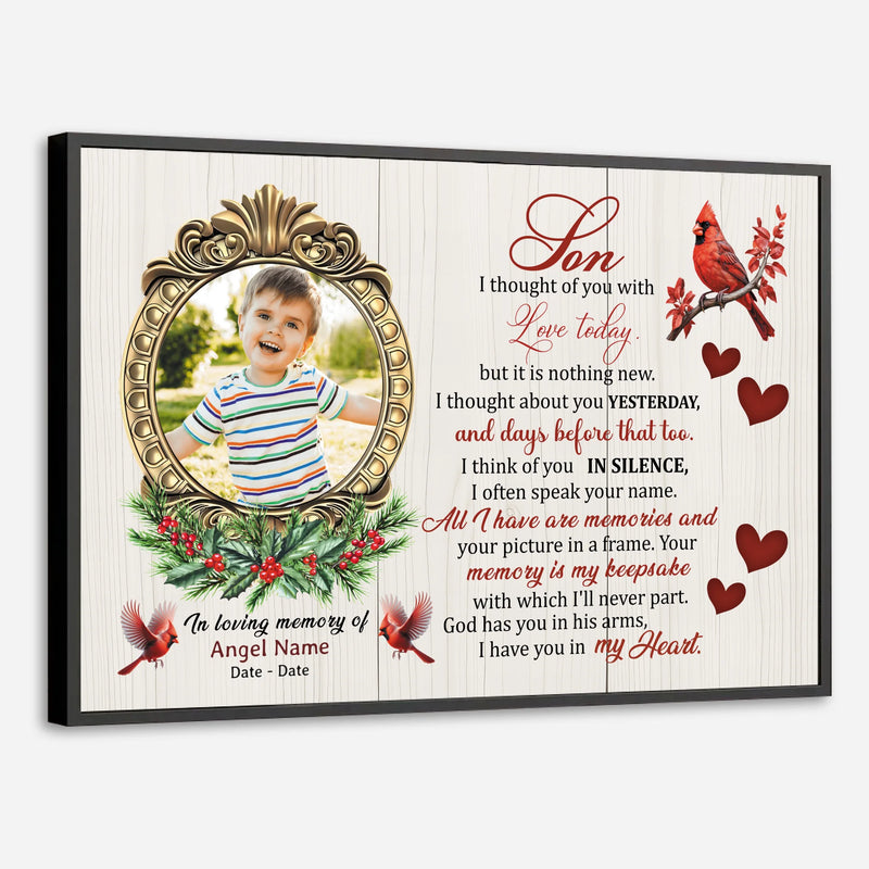 Customizable Memorial Poster – A Beautiful Tribute to Your Cherished Memories - 89Prints