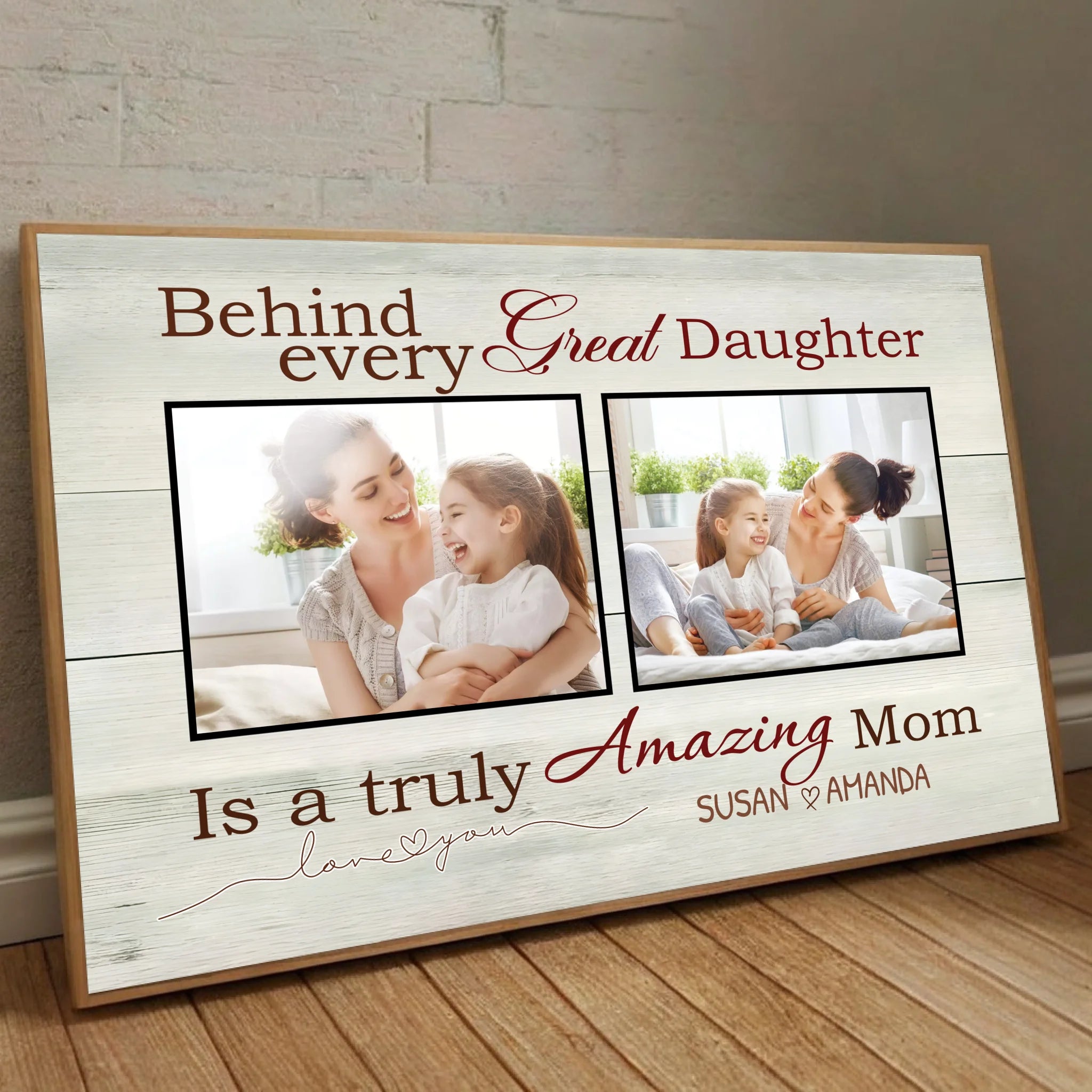 Custom Poster Daughters and Mom – Celebrate the Special Bond with Personalized Art - 89Prints