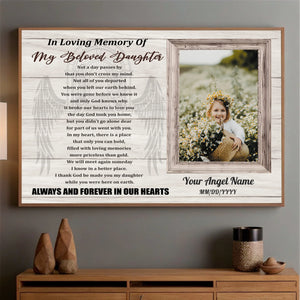 For Your Beloved Daughter’s Journey – A Custom Keepsake by 89Prints