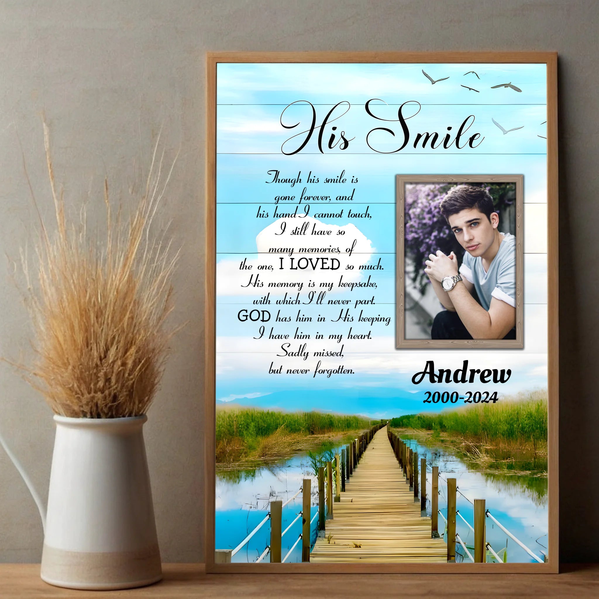 Customizable Brother-Sister Poster – A Gift of Lifelong Connection - 89Prints