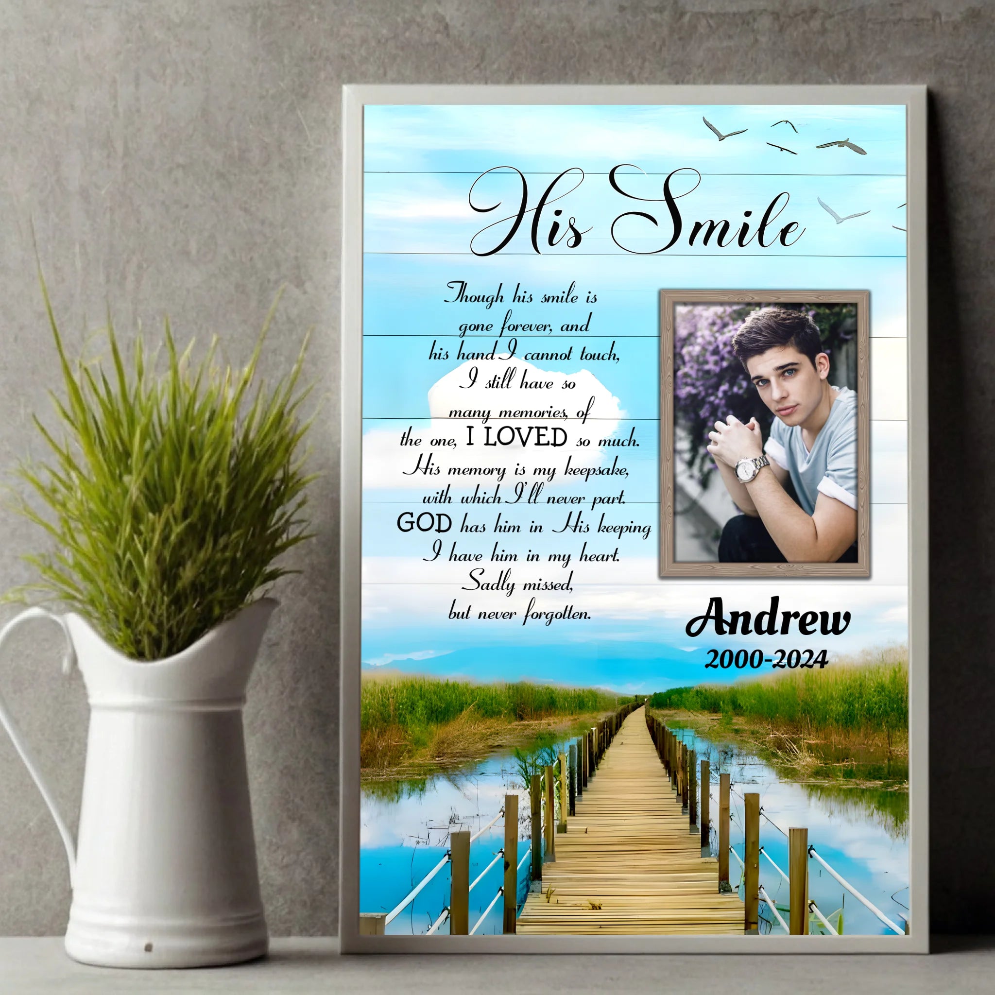 Customizable Brother-Sister Poster – A Gift of Lifelong Connection - 89Prints