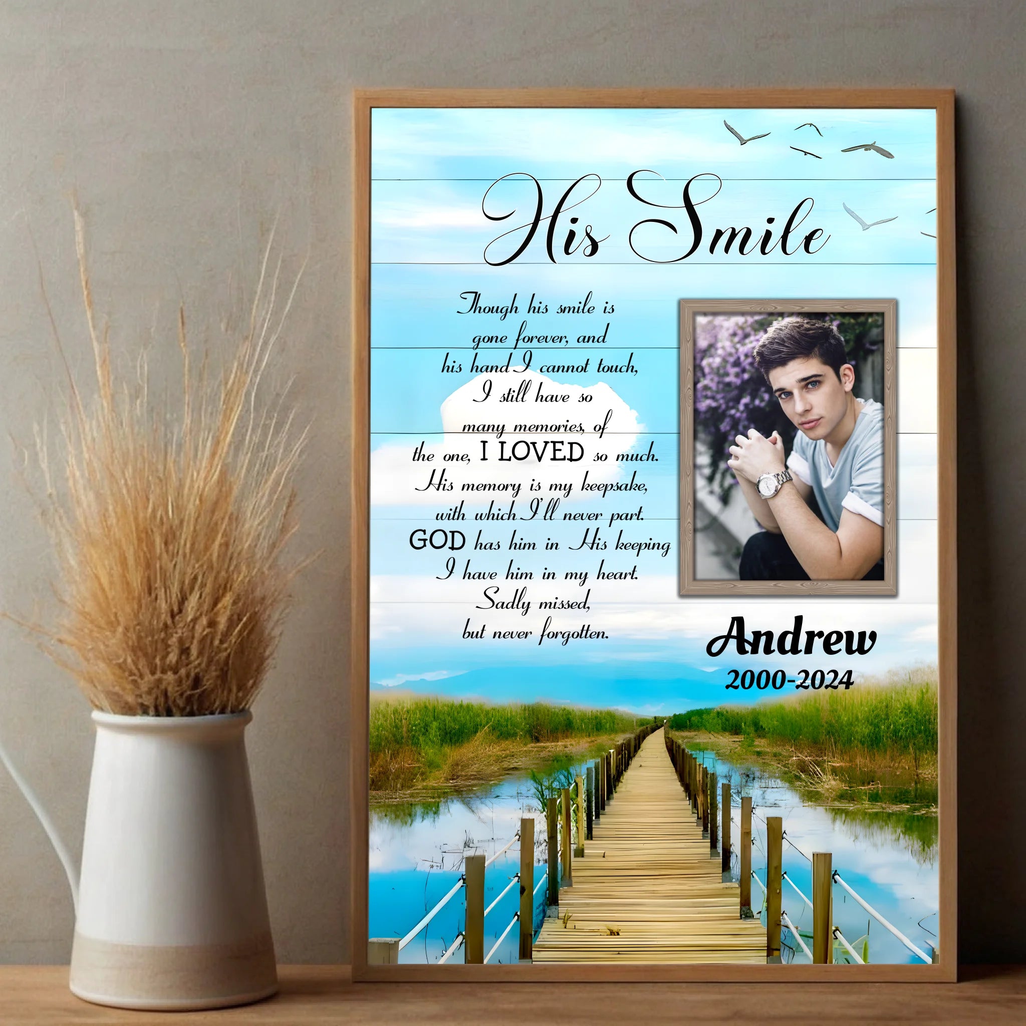Customizable Brother-Sister Poster – A Gift of Lifelong Connection - 89Prints