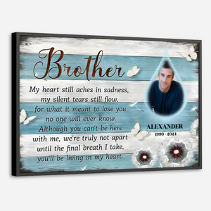 Custom Brother-Sister Poster – A Heartfelt Gift for Siblings - 89Prints