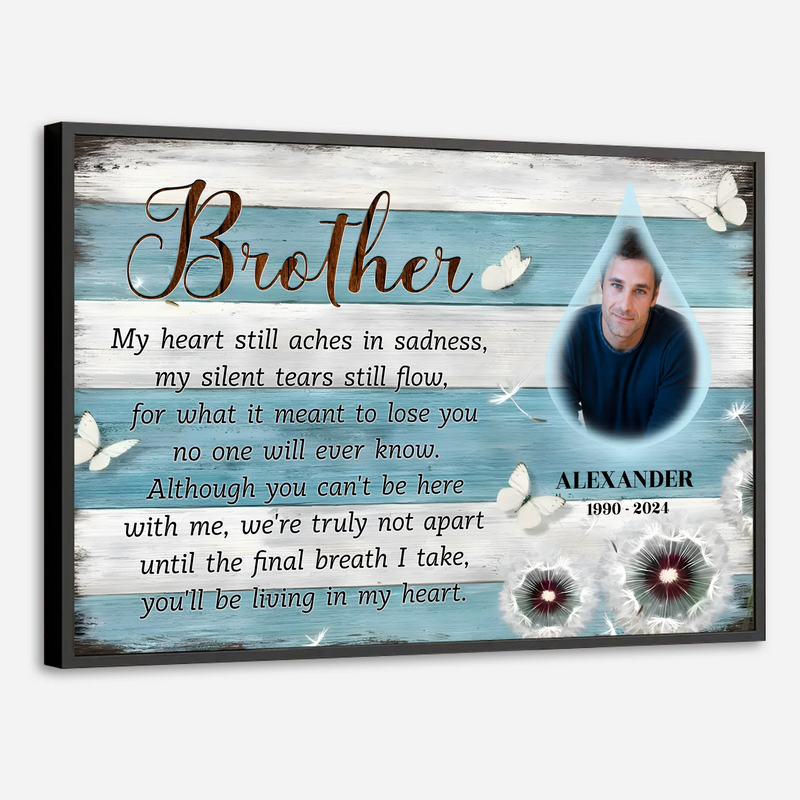 Custom Brother-Sister Poster – A Heartfelt Gift for Siblings - 89Prints