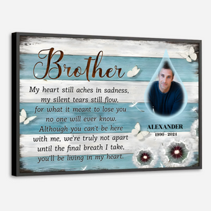 Custom Brother-Sister Poster – A Heartfelt Gift for Siblings - 89Prints