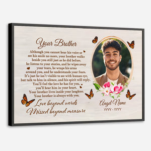 Custom Brother & Sister Poster – A Timeless Gift of Sibling Love - 89Prints