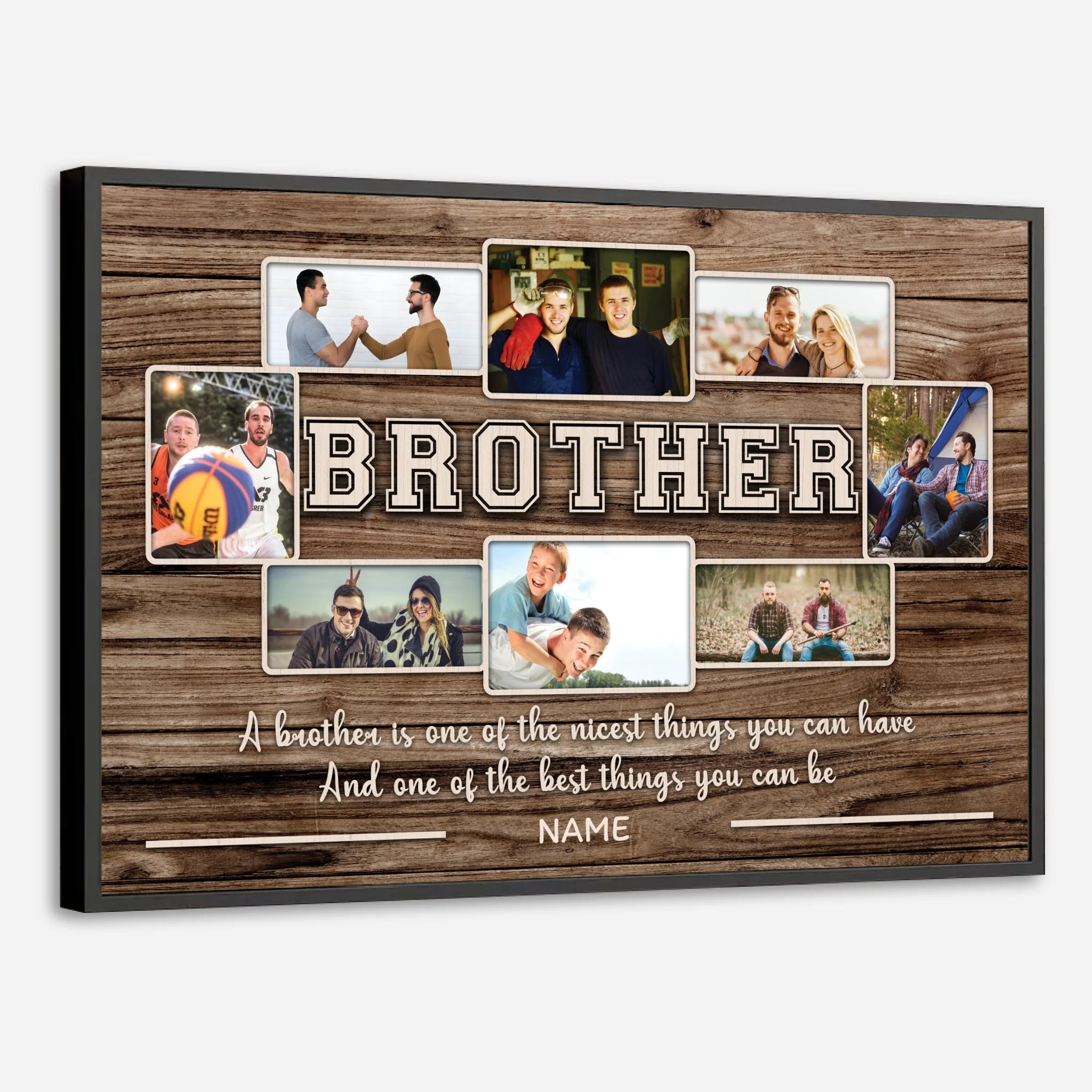Custom Brother-Sister Poster – A Beautiful Tribute to Sibling Love - 89Prints