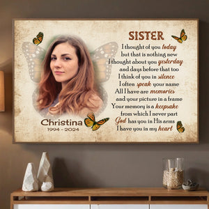 A Personalized Poster for Sister – Honoring Her with Love - 89Prints