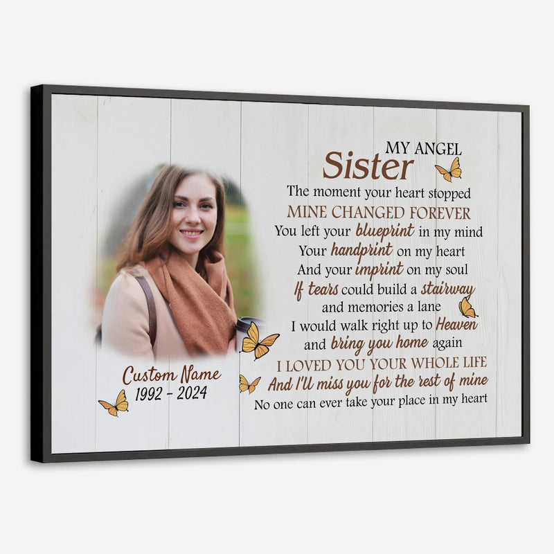 Customizable Wall Art for Sister – Celebrate the Bond - 89Prints