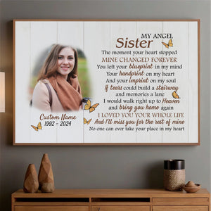 Customizable Wall Art for Sister – Celebrate the Bond - 89Prints