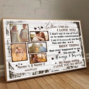Customizable Wedding Gift – Always and Forever Love | 89Prints