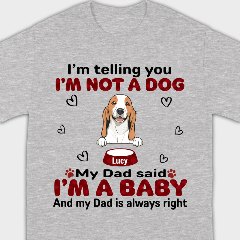 Custom Dog T-Shirt for Proud Pet Parents – Personalize with Icons & Names