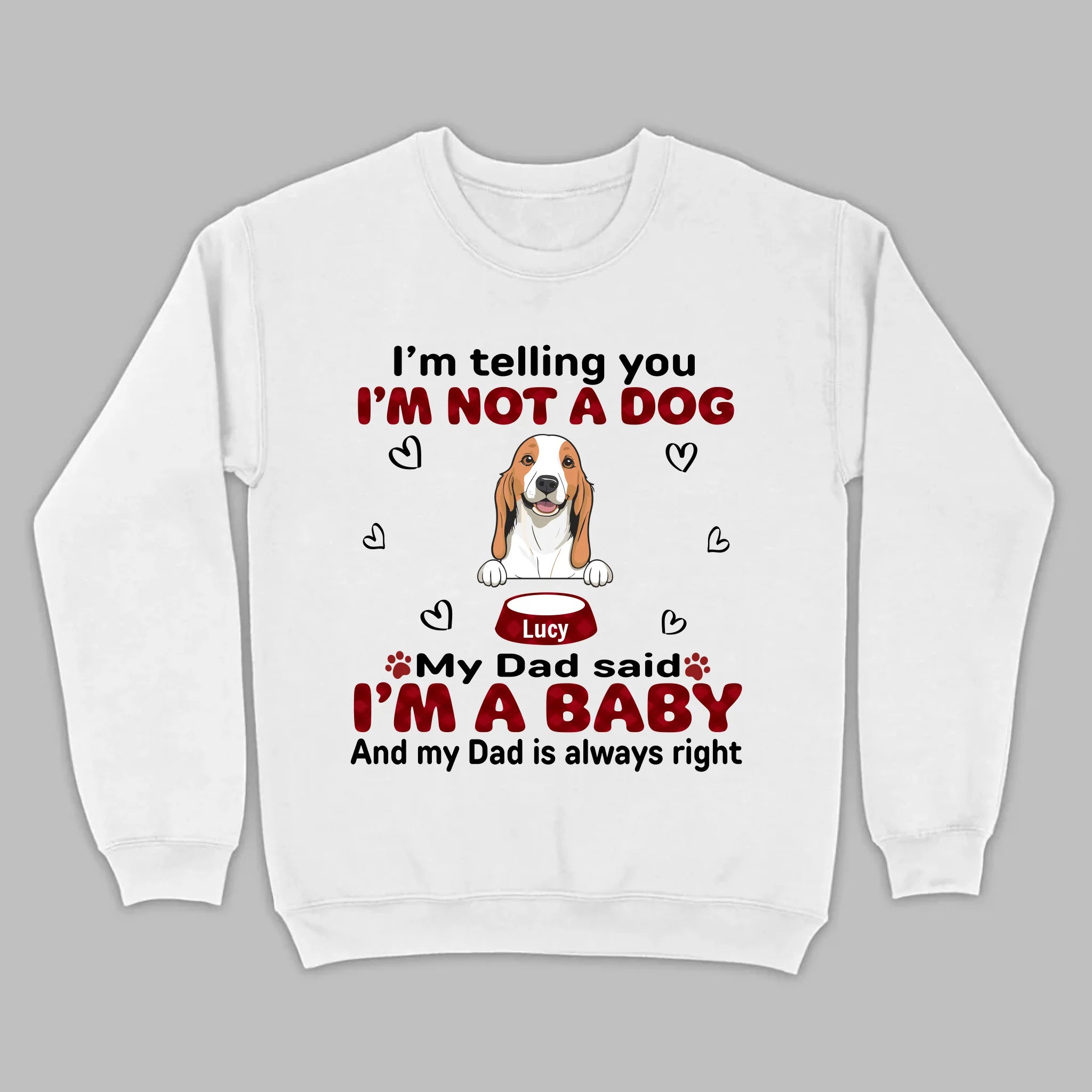 Custom Dog T-Shirt for Proud Pet Parents – Personalize with Icons & Names