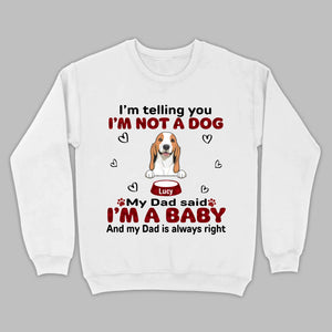 Custom Dog T-Shirt for Proud Pet Parents – Personalize with Icons & Names