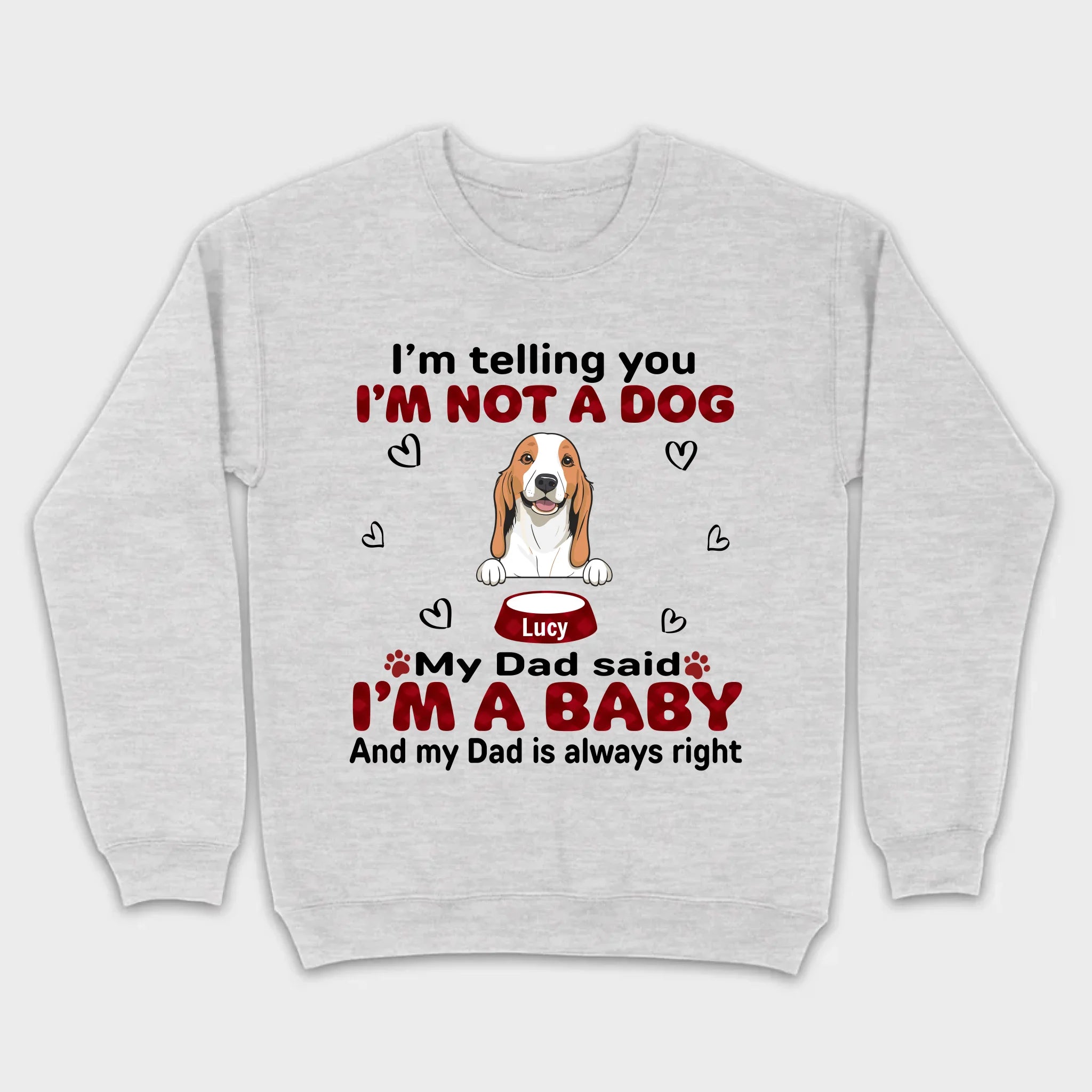 Custom Dog T-Shirt for Proud Pet Parents – Personalize with Icons & Names