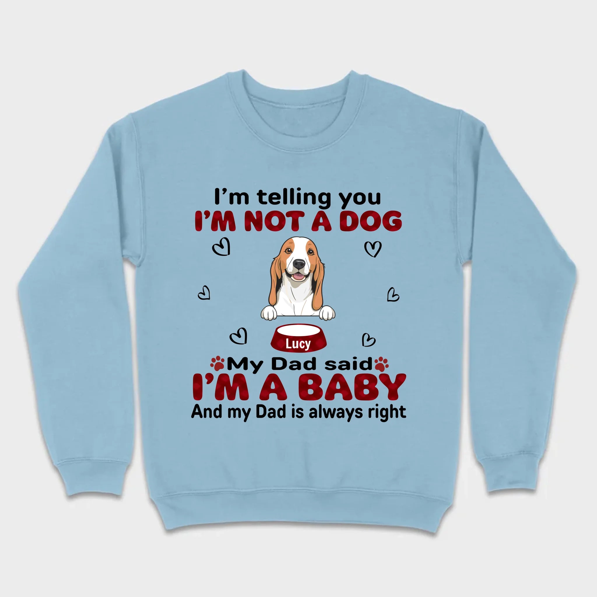Custom Dog T-Shirt for Proud Pet Parents – Personalize with Icons & Names