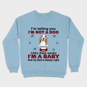 Custom Dog T-Shirt for Proud Pet Parents – Personalize with Icons & Names