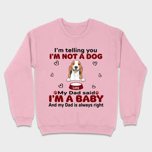 Custom Dog T-Shirt for Proud Pet Parents – Personalize with Icons & Names