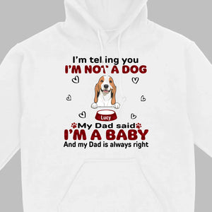 Custom Dog T-Shirt for Proud Pet Parents – Personalize with Icons & Names