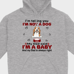 Custom Dog T-Shirt for Proud Pet Parents – Personalize with Icons & Names