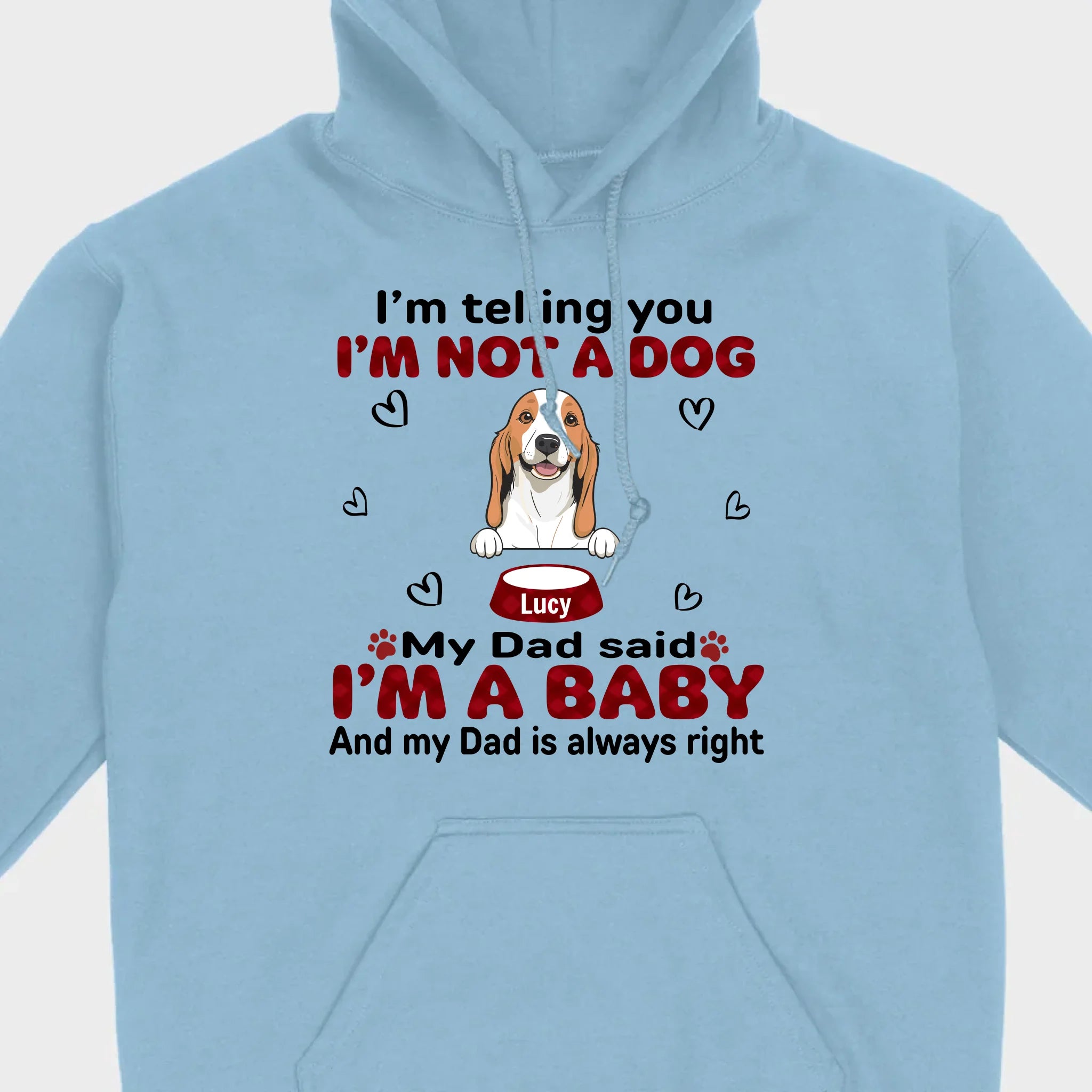 Custom Dog T-Shirt for Proud Pet Parents – Personalize with Icons & Names