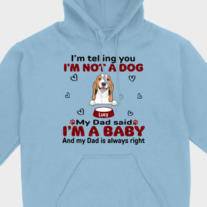 Custom Dog T-Shirt for Proud Pet Parents – Personalize with Icons & Names