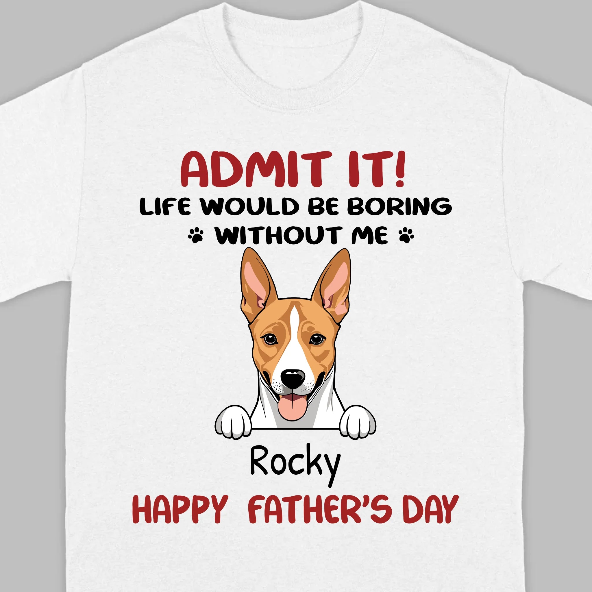 Celebrate Father’s Day with Custom Pet T-Shirts from 89Prints – Personalize Now!