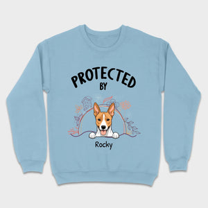 Customizable Pet T-Shirt - Protected by Name | Personalize with 89Prints