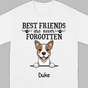 Custom Dog T-Shirts - Honor Unforgettable Bonds with Personalized Names & Icons | 89Prints