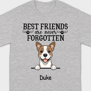 Custom Dog T-Shirts - Honor Unforgettable Bonds with Personalized Names & Icons | 89Prints