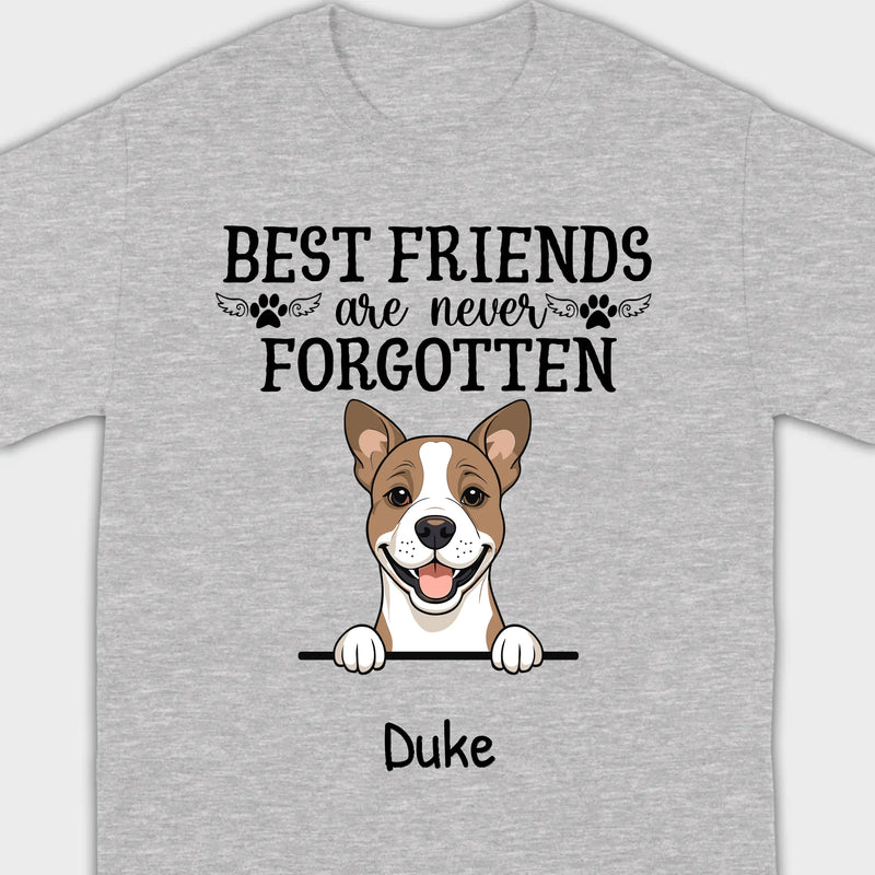 Custom Dog T-Shirts - Honor Unforgettable Bonds with Personalized Names & Icons | 89Prints