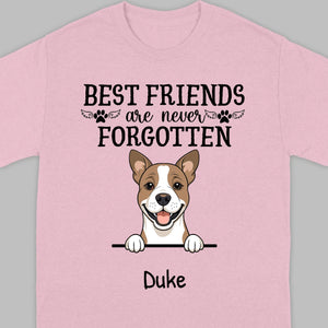 Custom Dog T-Shirts - Honor Unforgettable Bonds with Personalized Names & Icons | 89Prints