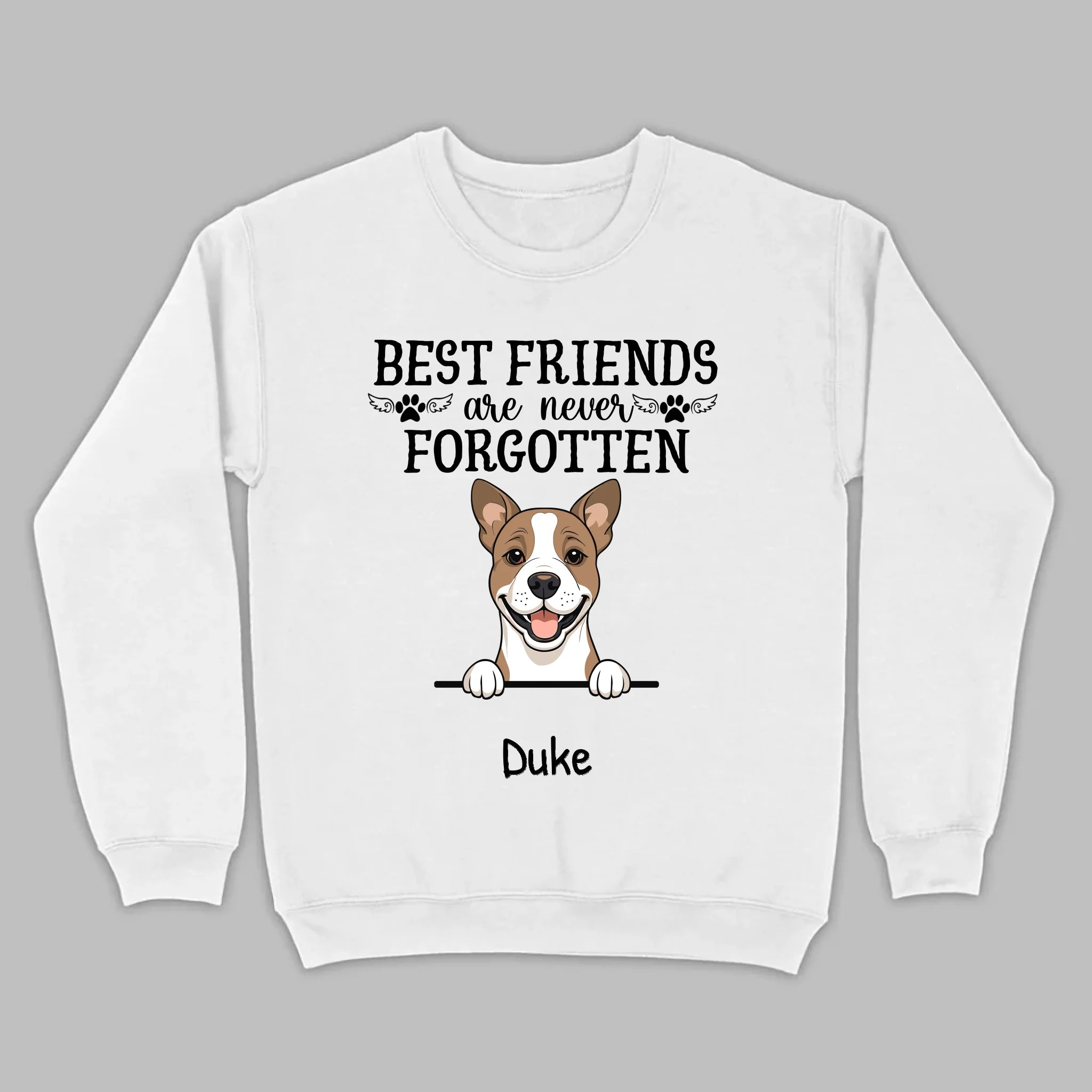 Custom Dog T-Shirts - Honor Unforgettable Bonds with Personalized Names & Icons | 89Prints