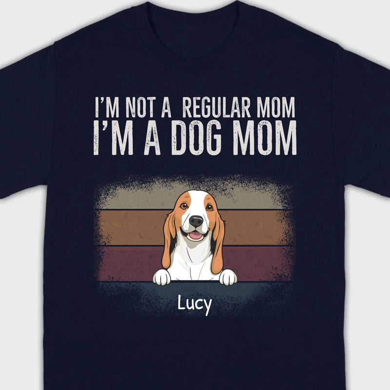 Proud Dog Mom T-Shirt – Custom Icons & Names by 89Prints
