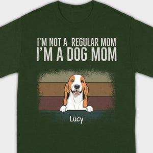 Proud Dog Mom T-Shirt – Custom Icons & Names by 89Prints