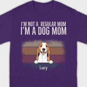Proud Dog Mom T-Shirt – Custom Icons & Names by 89Prints