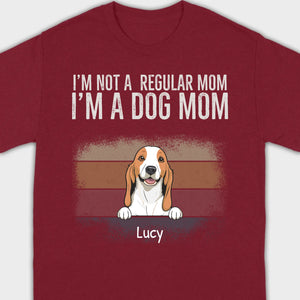Proud Dog Mom T-Shirt – Custom Icons & Names by 89Prints
