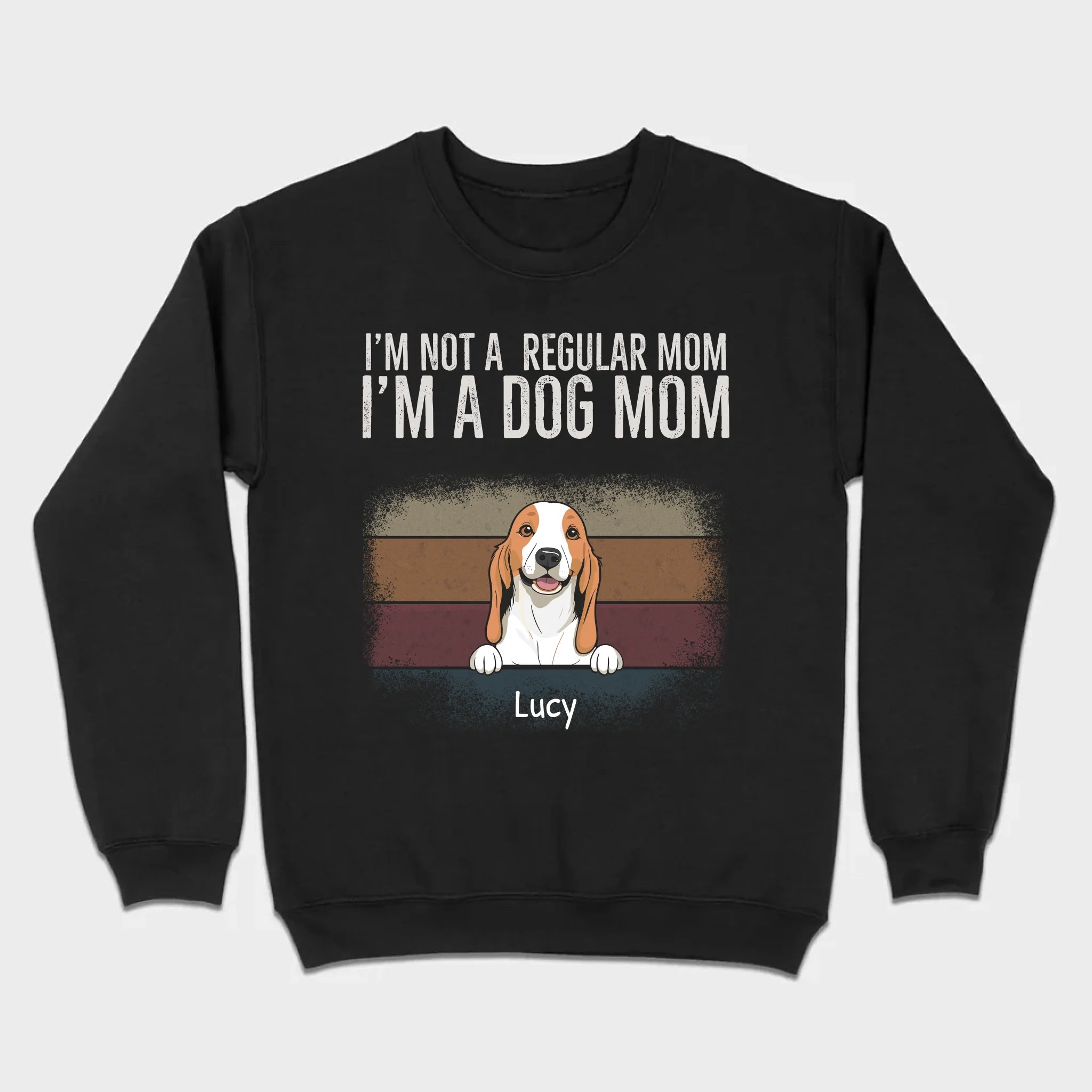 Proud Dog Mom T-Shirt – Custom Icons & Names by 89Prints