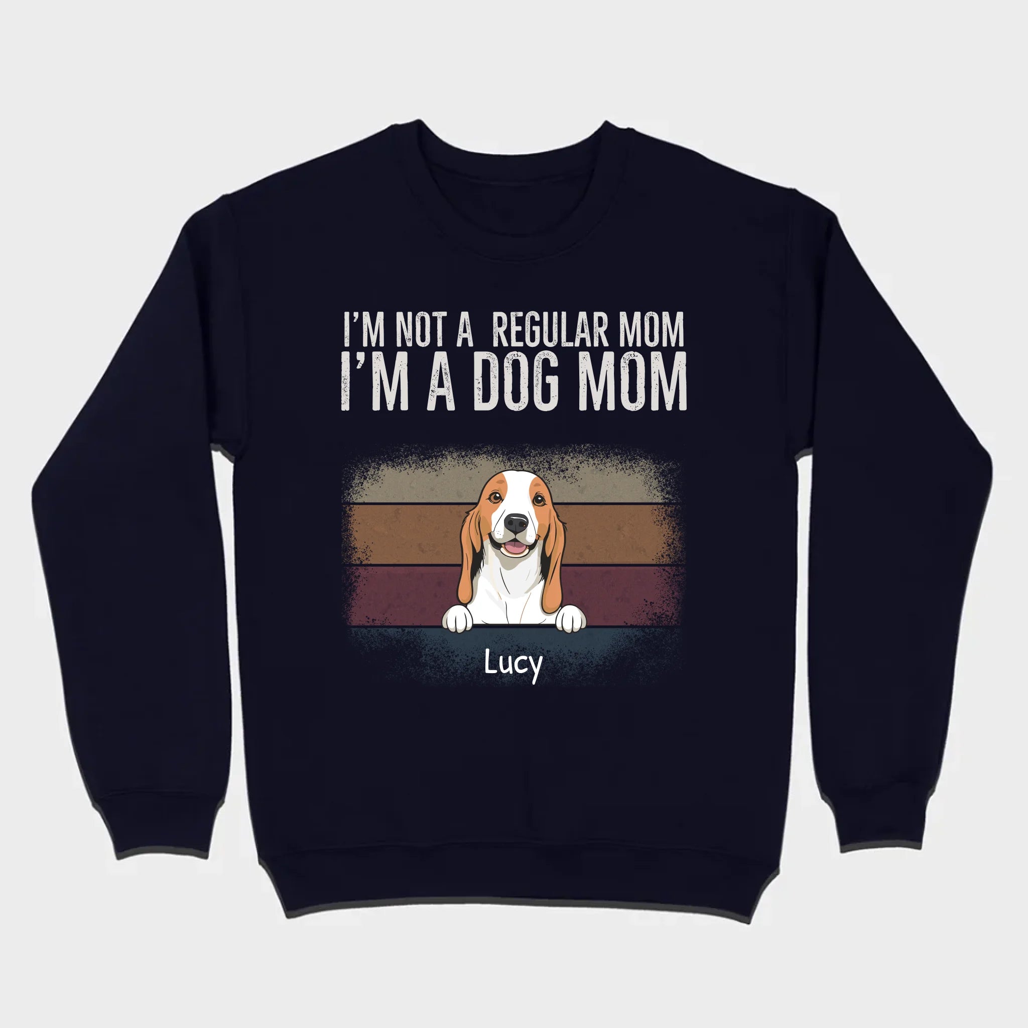 Proud Dog Mom T-Shirt – Custom Icons & Names by 89Prints