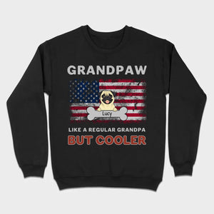 Grandpaw T-Shirt: Coolest Grandpa with Custom Dog Icons – 89Prints