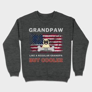 Grandpaw T-Shirt: Coolest Grandpa with Custom Dog Icons – 89Prints