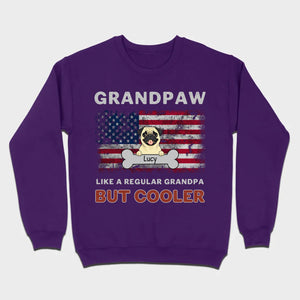 Grandpaw T-Shirt: Coolest Grandpa with Custom Dog Icons – 89Prints
